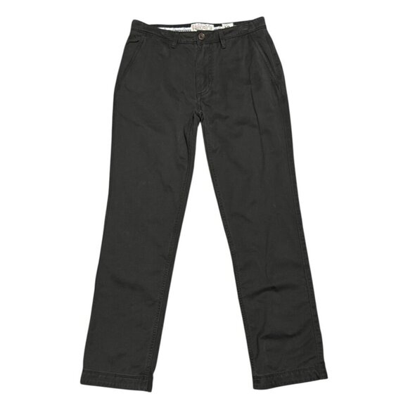 FAT FACE Green Khaki Chino Luxury Designer Casual Straight Pants Mens 32x31 - Picture 1 of 10